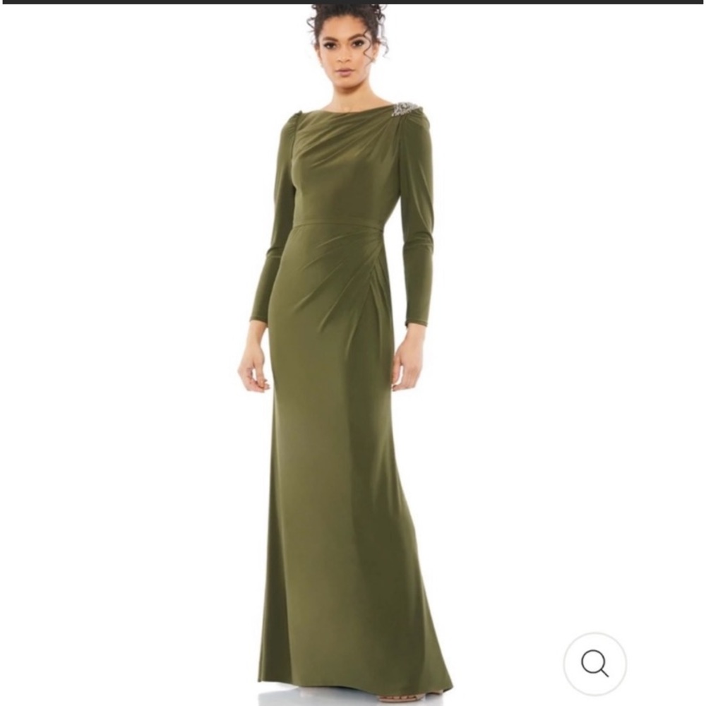 NWT Mac Duggal 55695 - Bateau Evening Dress | Couture Candy
